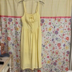 “FINAL Sale before donating “SHEIN Yellow Sundress